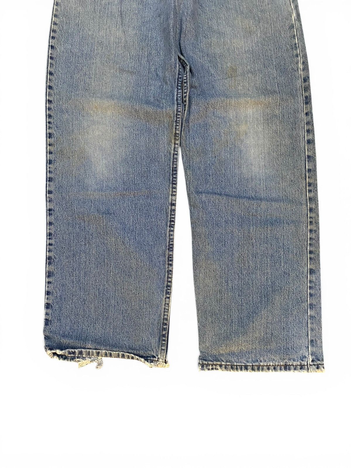 Levi's Vintage 90’s Distressed Baggy Levis Silvertab Loose Wide Leg Size US 30 / EU 46 - 2 Thumbnail