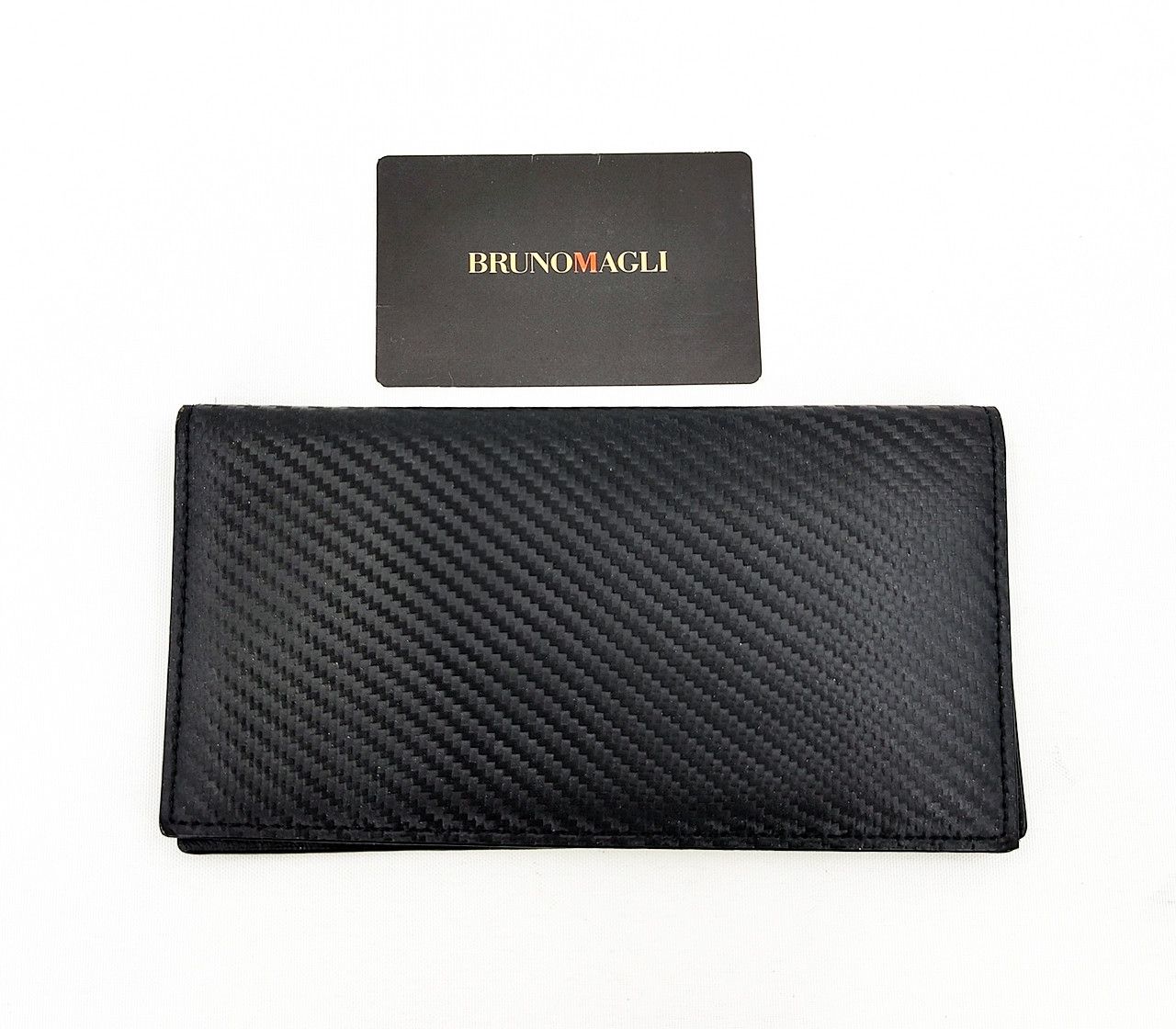 Bruno Magli BRUNO MAGLI Bologna Italy bi-fold leather long wallet Size ONE SIZE - 5 Thumbnail