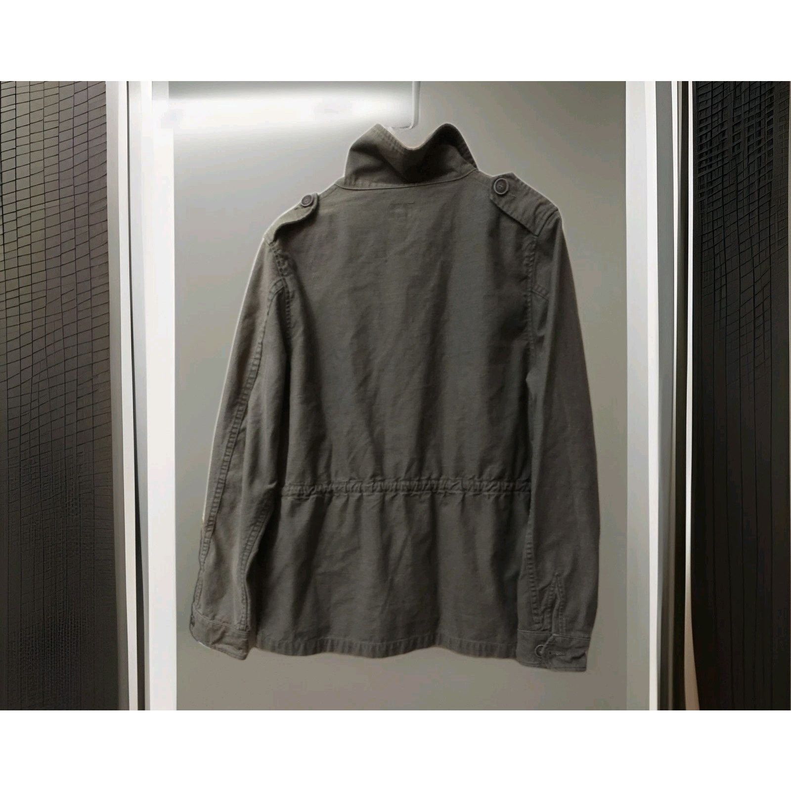 Citizens Of Humanity Citizens of Humanity Womens Military Green Distressed Jacket Size M / US 6-8 / IT 42-44 - 4 Thumbnail