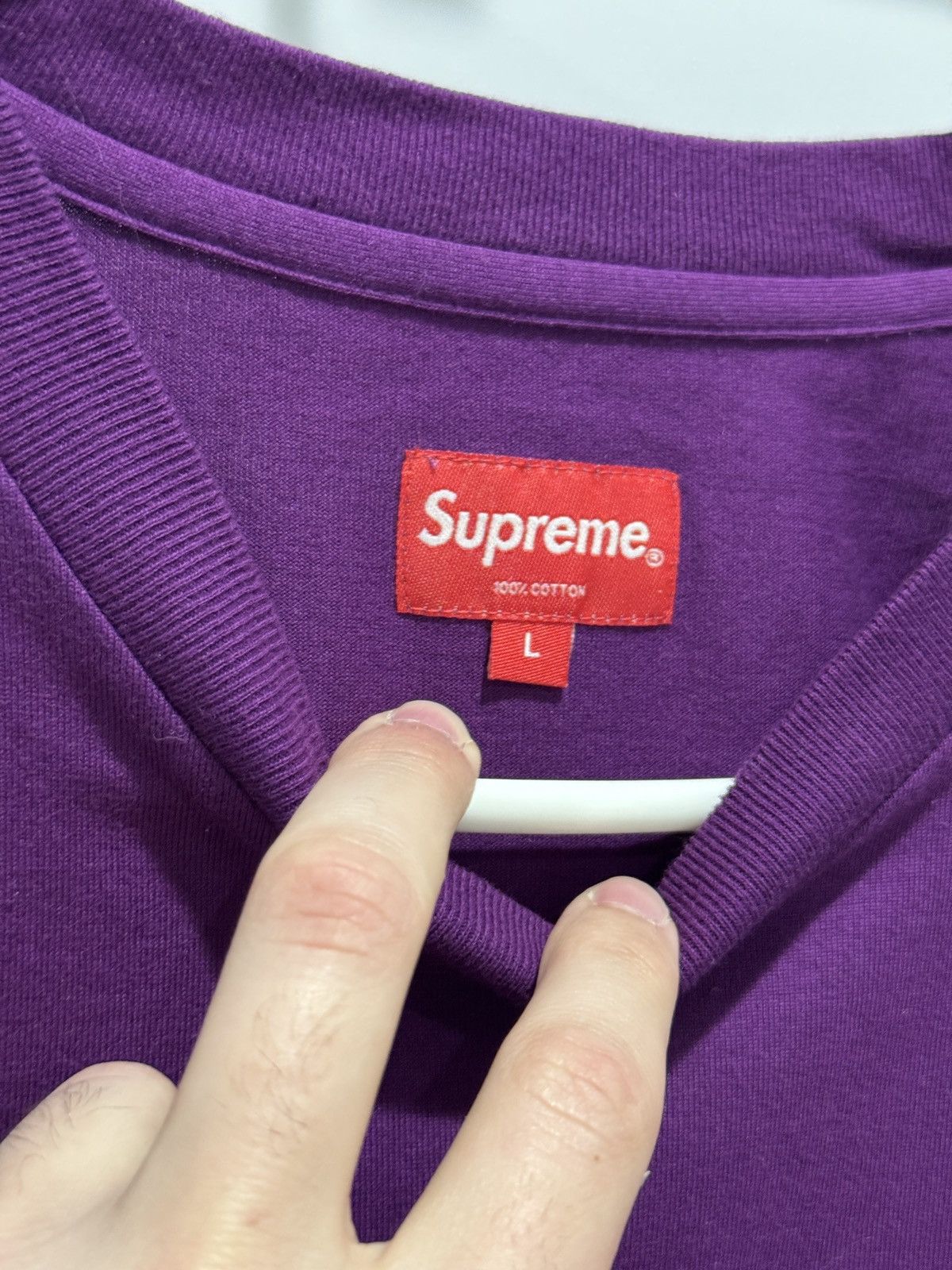 Supreme Supreme Truth Purple LS Tee Size L Large Size US L / EU 52-54 / 3 - 5 Thumbnail