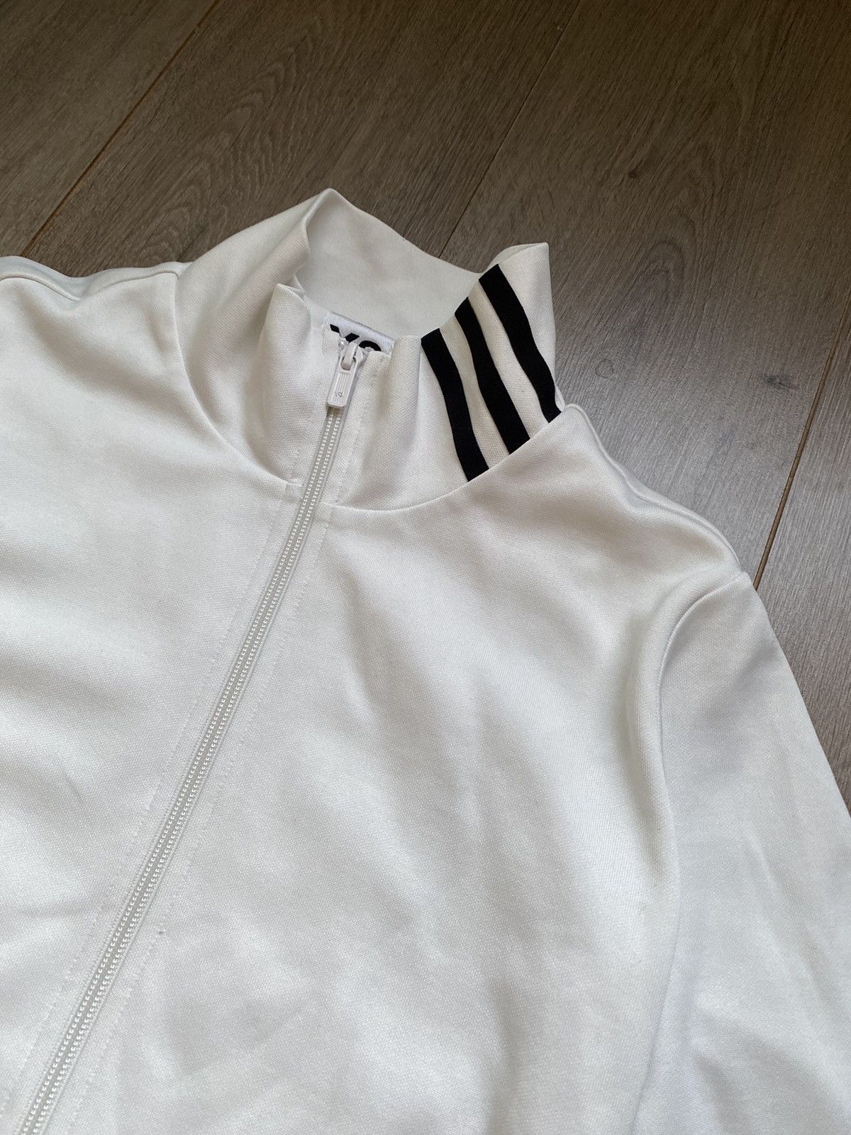 Yohji Yamamoto Y-3 FW24 Adidas Front Logo Zip Up Hoodie Size US M / EU 48-50 / 2 - 2 Thumbnail