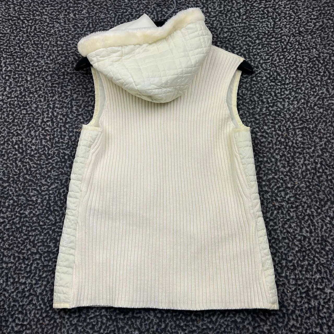 Other For Cynthia Vest Jacket Women Cream Full Zip Hooded PM Size M / US 6-8 / IT 42-44 - 2 Thumbnail