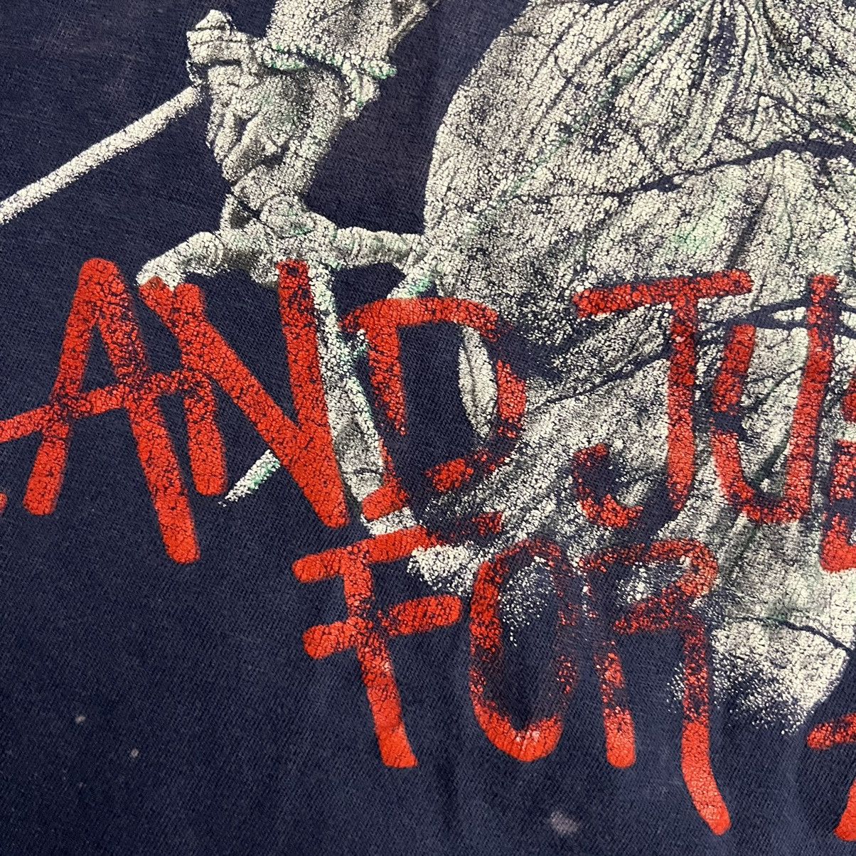 Metallica × Vintage Vintage Metallica And Justice For All Single Stitch T-Shirt Size US L / EU 52-54 / 3 - 7 Thumbnail