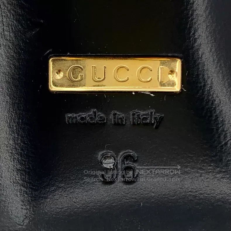Gucci Gucci Beige horse buckle thick high-hoeled Mary Jane shoes Size US 5.5 / IT 35.5 - 6 Thumbnail