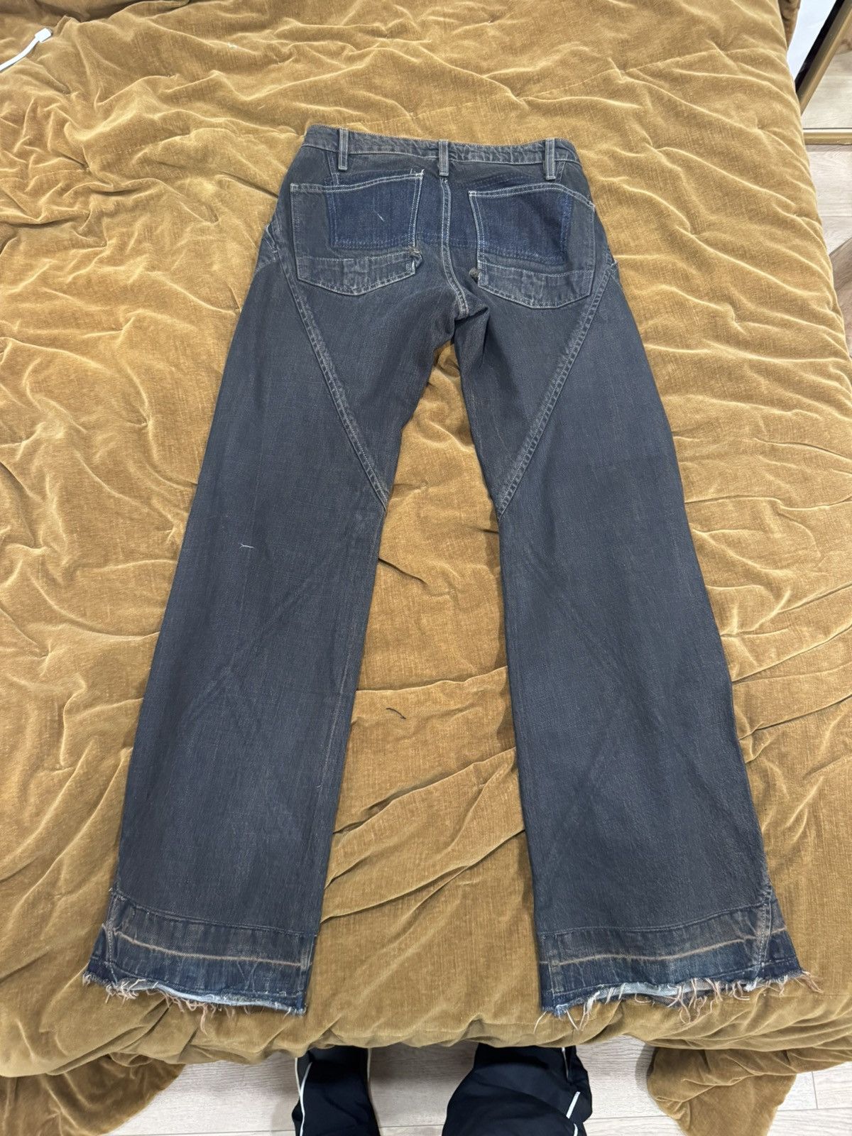 Rick Owens Slab Spiral denim Size US 30 / EU 46 - 3 Thumbnail