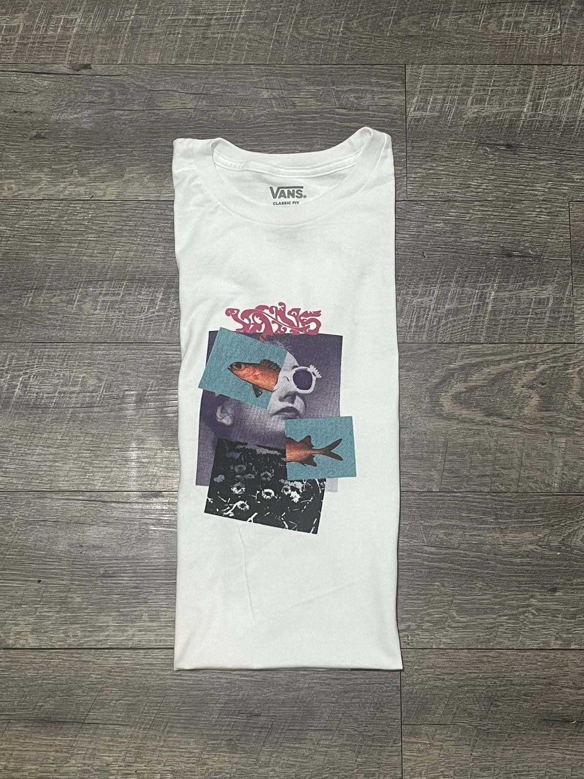 Vans Vans Off The Wall White Tee Shirt Size Large Size US L / EU 52-54 / 3 - 4 Thumbnail