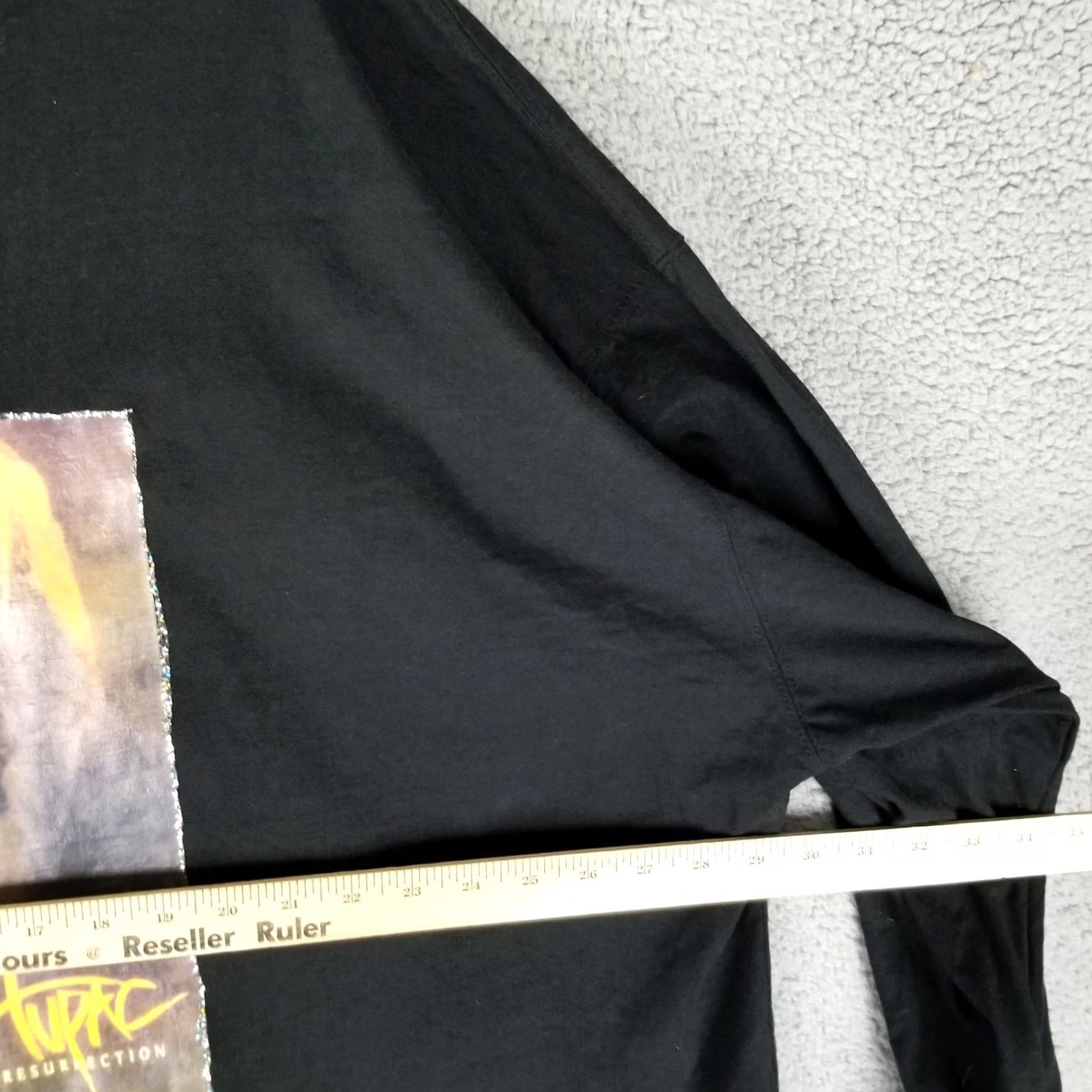 Vintage Tupac Shirt In His Own Words Hip Hop XIO Tee 5XL Black Mens Graphic Tee Glitter Cotton 2010-2019 Brand XIO Size US XXL / EU 58 / 5 - 5 Thumbnail