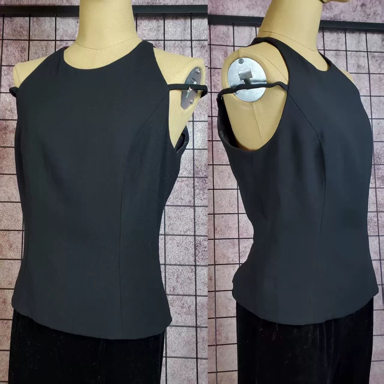 Givenchy givenchy vintage sleeveless top with replacement buckle Size S / US 4 / IT 40 - 1 Thumbnail