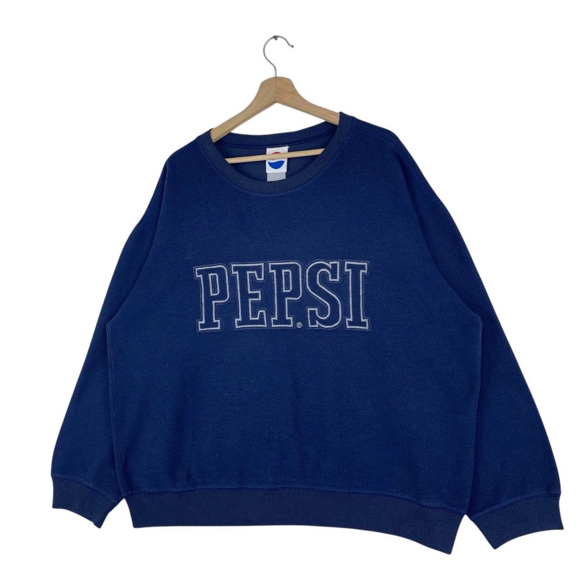 Pepsi × Vintage 90’s Pepsi Embroidery Logo Sweatshirts Size US XL / EU 56 / 4 - 2 Thumbnail
