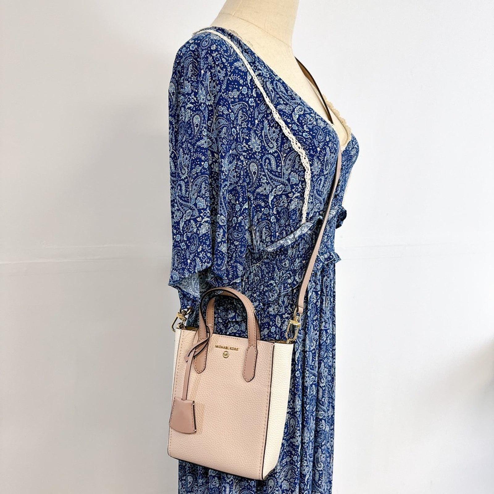 Michael Kors Michael Kors 32T1G5SC0T Sinclair Extra-Small Pebbled Leather Size ONE SIZE - 1 Thumbnail