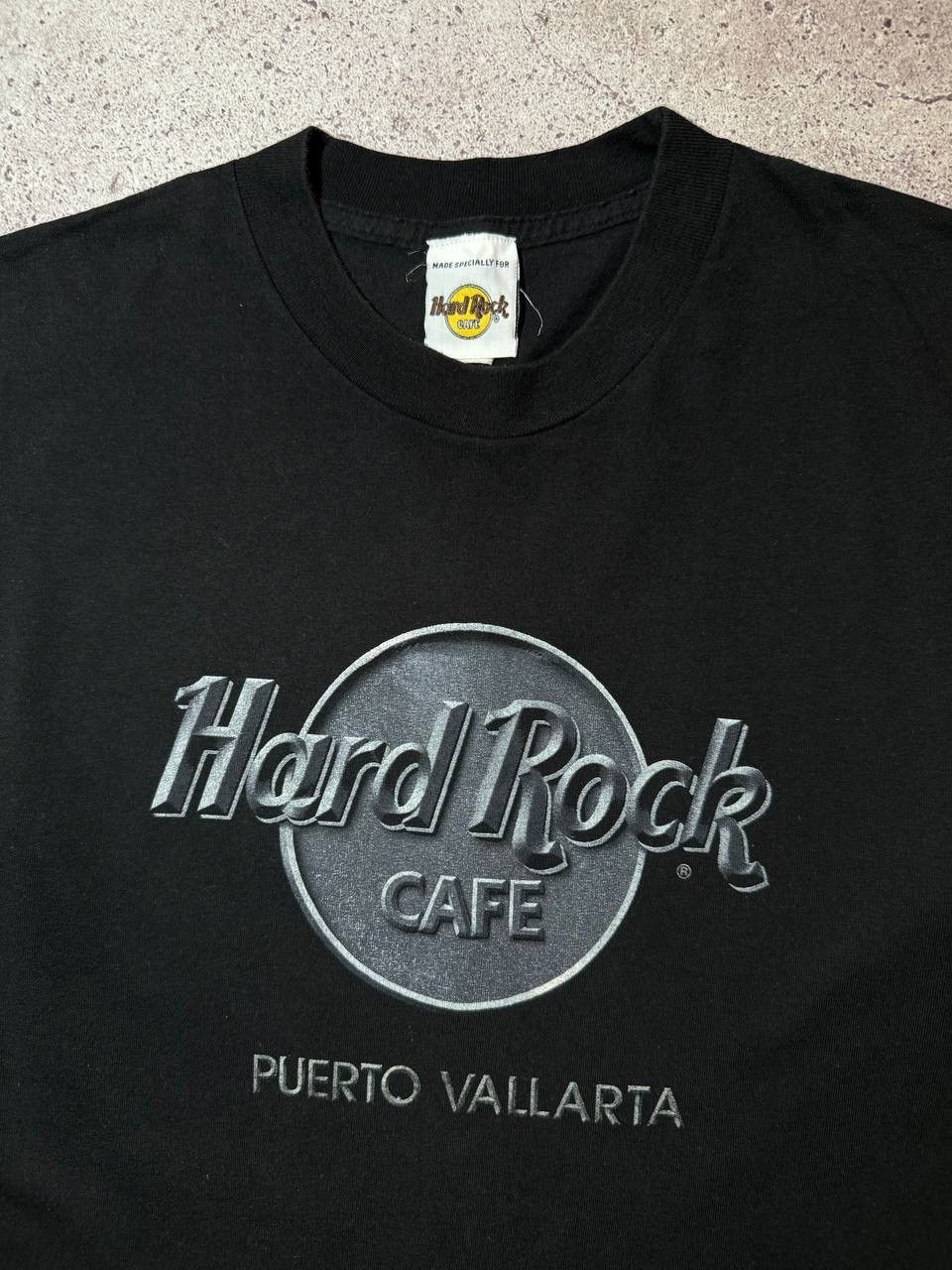 Hard Rock Cafe Hard Rock Cafe Puerto Vallarta Vintage Black T-shirt 90s Size US L / EU 52-54 / 3 - 3 Thumbnail