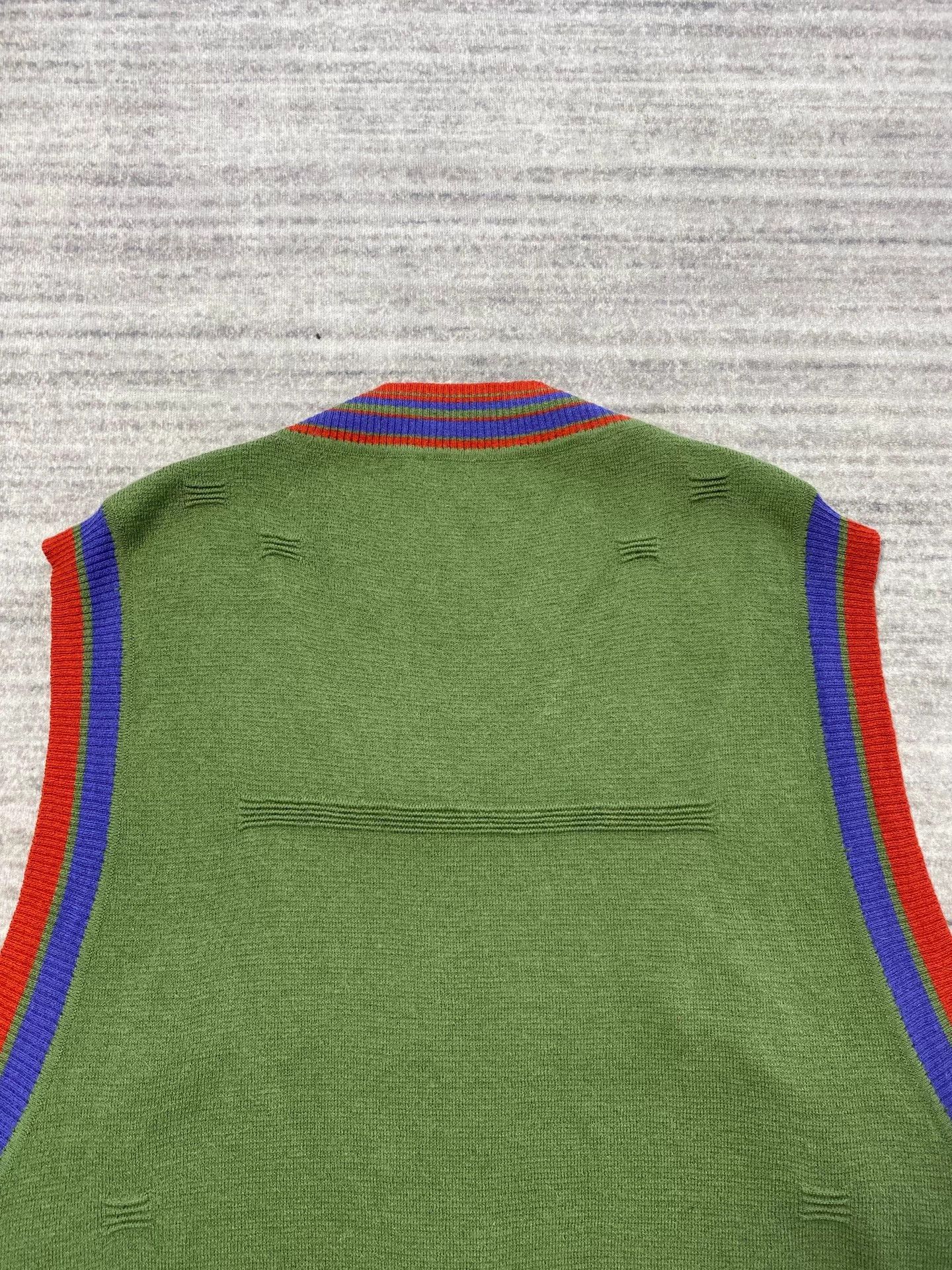 Kiko Kostadinov Kiko Kostadinov Dorset Knit Vest Size 48 9.5/10 Size US M / EU 48-50 / 2 - 5 Thumbnail
