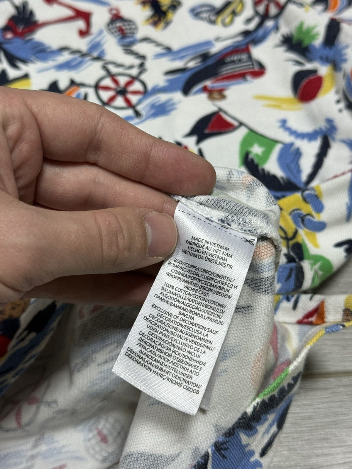 Polo Ralph Lauren POLO Bear Ralph Lauren beach all over print shirt Size US L / EU 52-54 / 3 - 5 Thumbnail