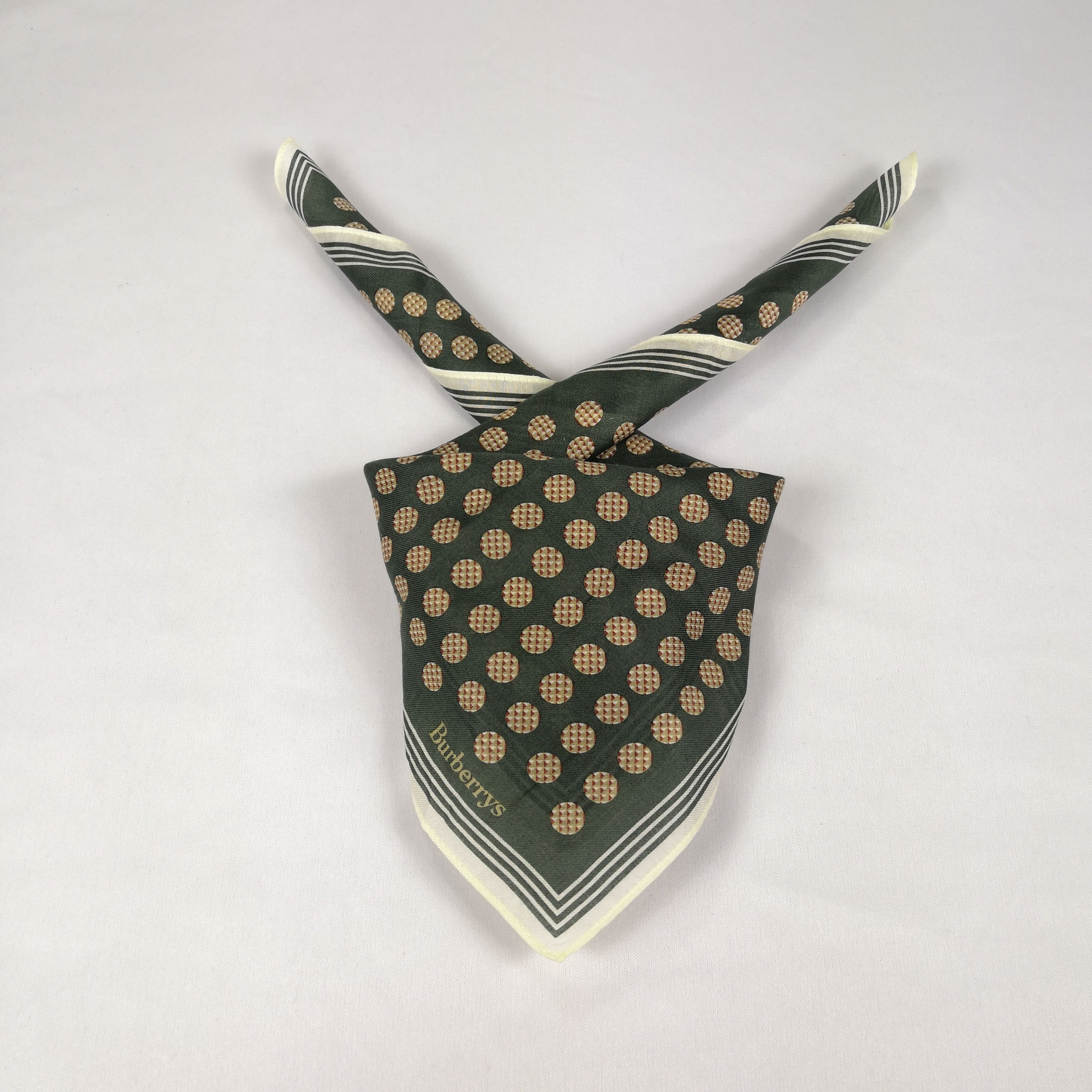 Burberry BNWT Vintage Burberry Handkerchief Neckerchief Bandana Size ONE SIZE - 1 Thumbnail