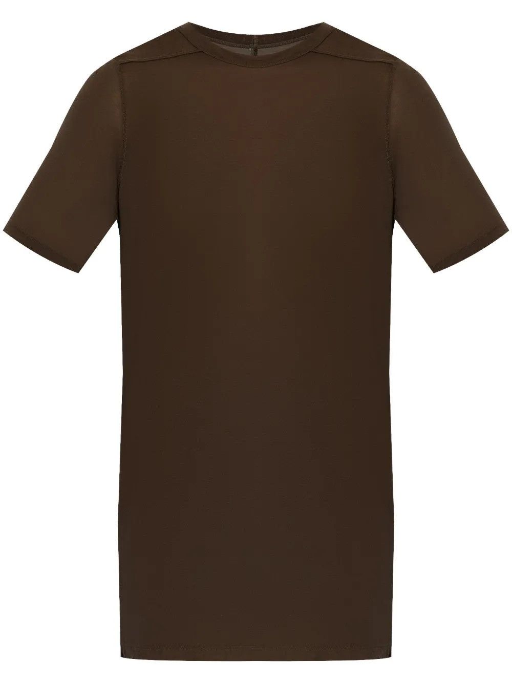 Rick Owens o1y0325 Crewneck T-Shirt in Dark Brown Size US S / EU 44-46 / 1 - 1 Thumbnail