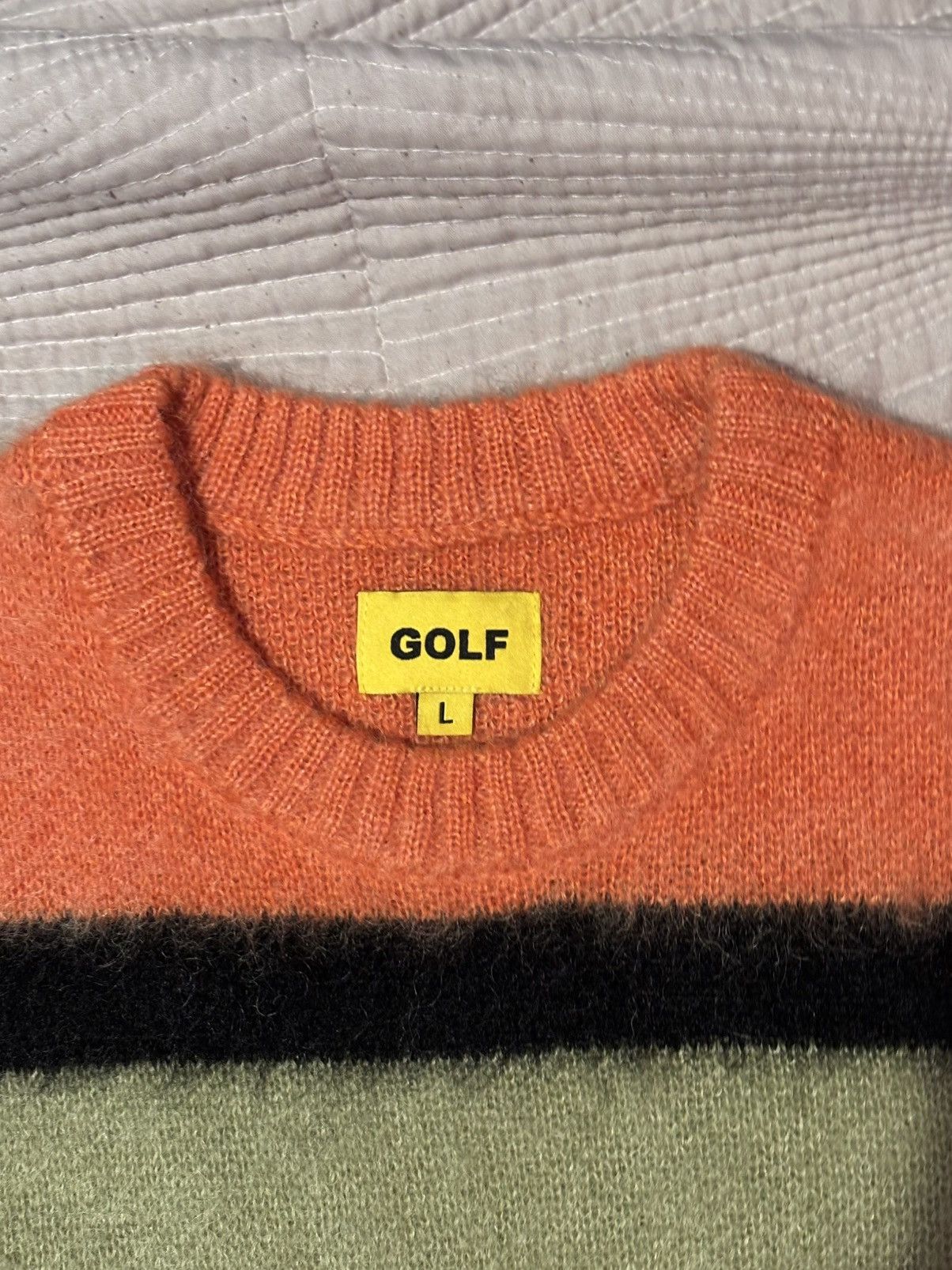 Golf Wang Mohair Striped Sweater Size US L / EU 52-54 / 3 - 3 Thumbnail
