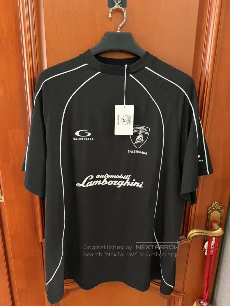 Balenciaga Balenciaga Lamborghini Collaboration Jersey T-Shirt