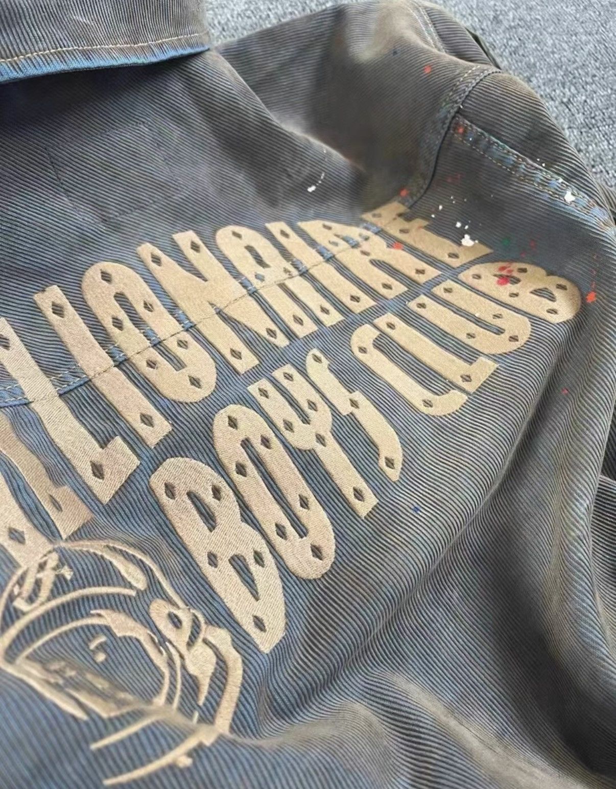Billionaire Boys Club BBC American Line Dirty Wash Jacket Size US XXL / EU 58 / 5 - 4 Thumbnail