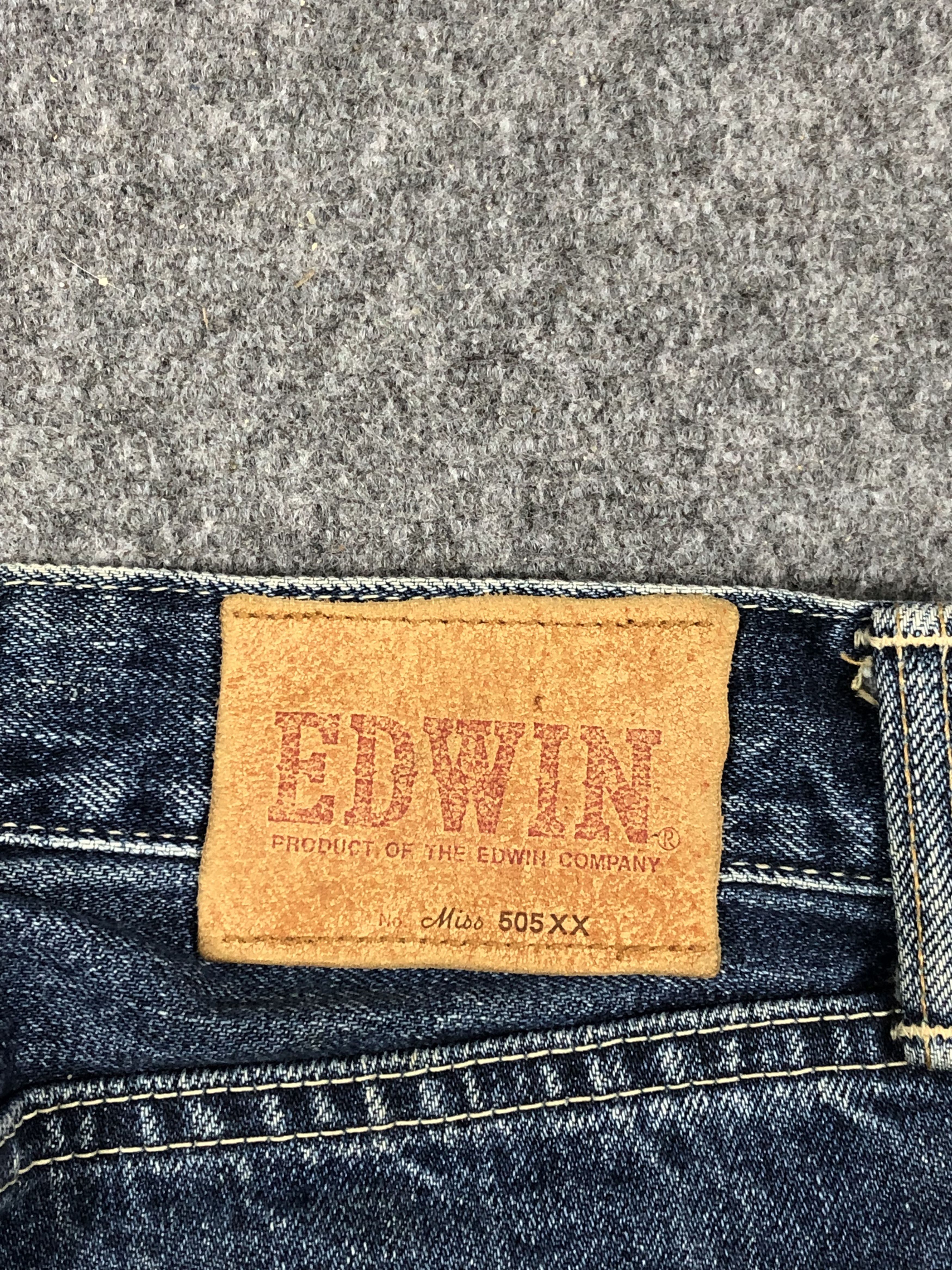 Edwin Vintage Edwin Selvedge Faded Blue Jeans DPP0006 Size US 26 / EU 42 - 7 Thumbnail