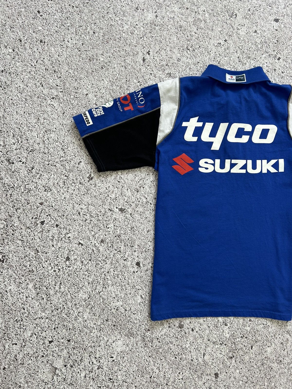 Vintage Suzuki Tyco Gas Racing Streetwear Polo T-Shirt Size US S / EU 44-46 / 1 - 7 Thumbnail