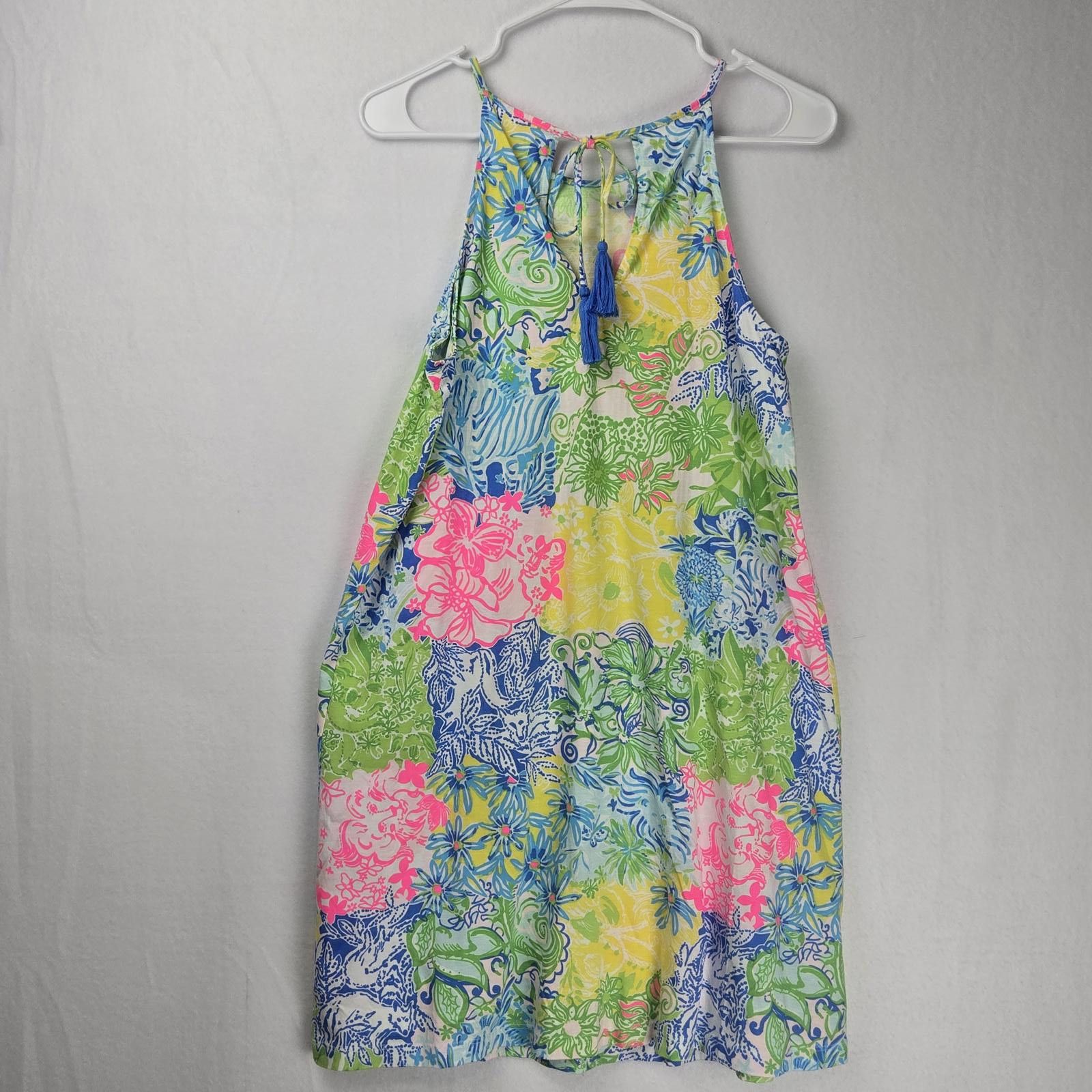 Designer Lilly Pulitzer Margot Swing Halter Dress Size Small Size S / US 4 / IT 40 - 3 Thumbnail