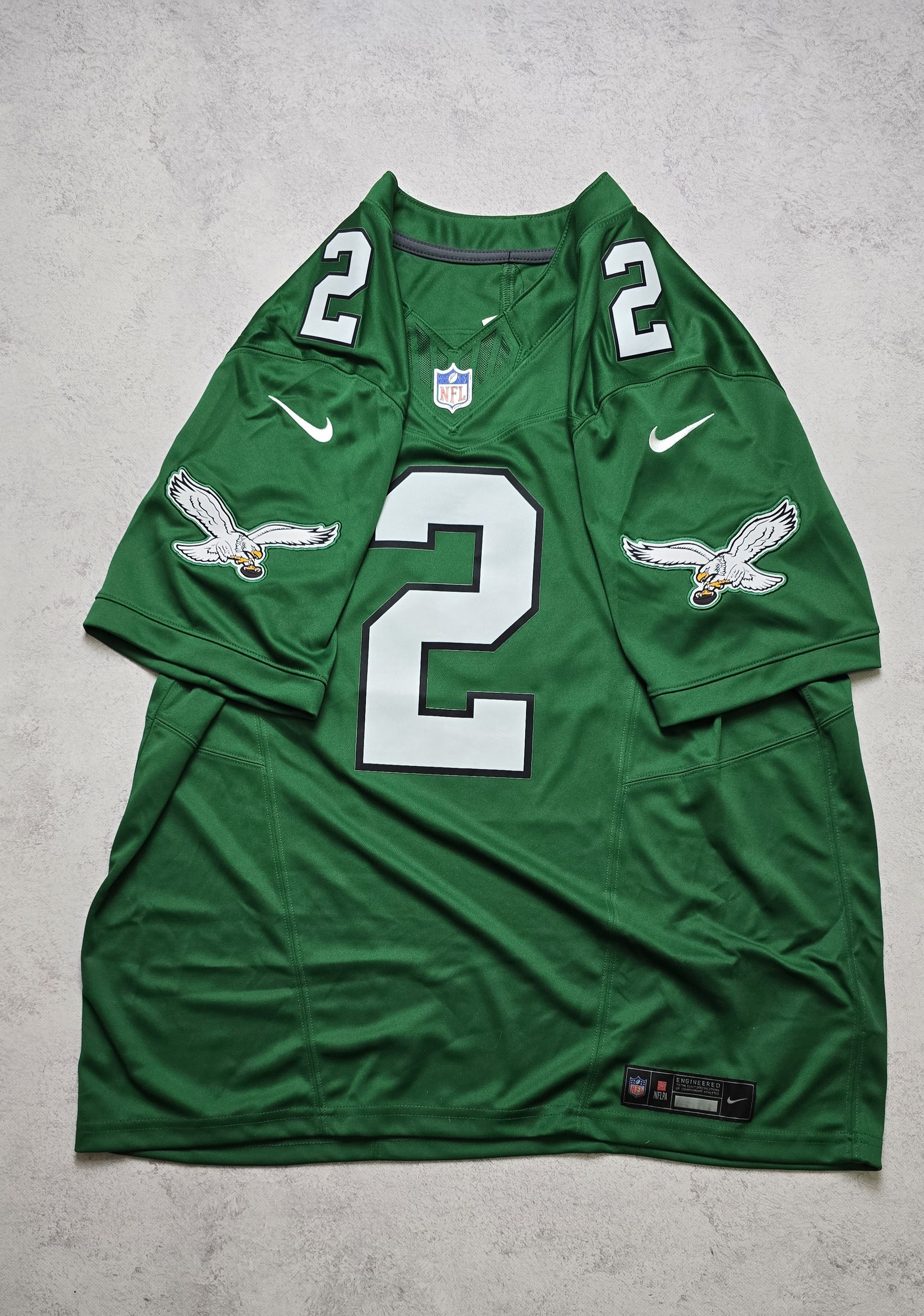 Nike Darius Slay Jr Eagles Vapor FUSE Super Bowl Champions Jersey Size US XL / EU 56 / 4 - 3 Thumbnail