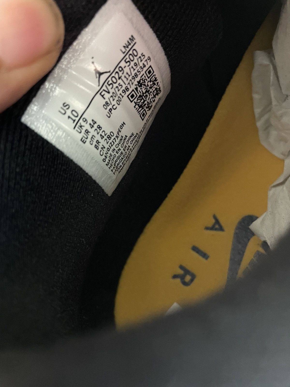 Jordan Brand Jordan 4 Lakers Size US 10 / EU 43 - 8 Thumbnail
