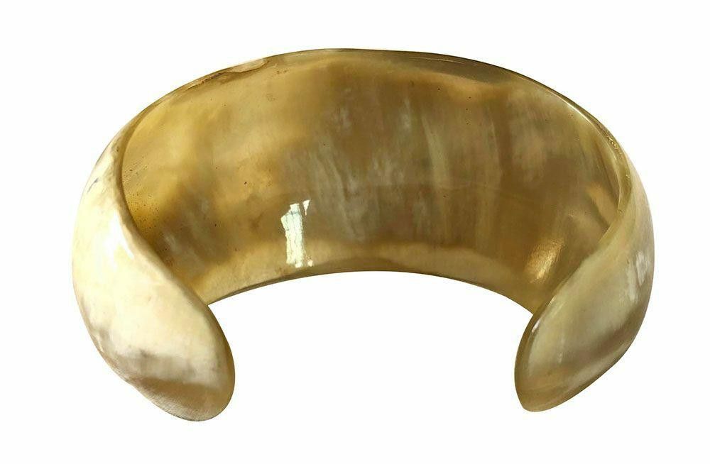 Designer New Textured Cow Horn Bracelet. Size ONE SIZE - 1 Thumbnail