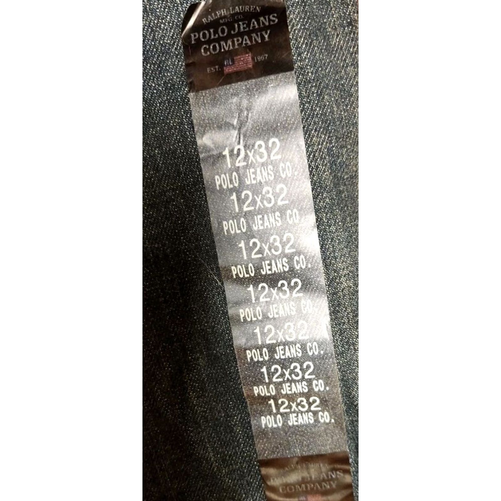 Polo Ralph Lauren Polo Ralph Lauren Whitney Button Vent Women's Jeans 32x32 Denim NWT 90s Bohemian City College Festival Retro Logo Genuine Leather? Size 34" / US 12 / IT 48 - 7 Thumbnail