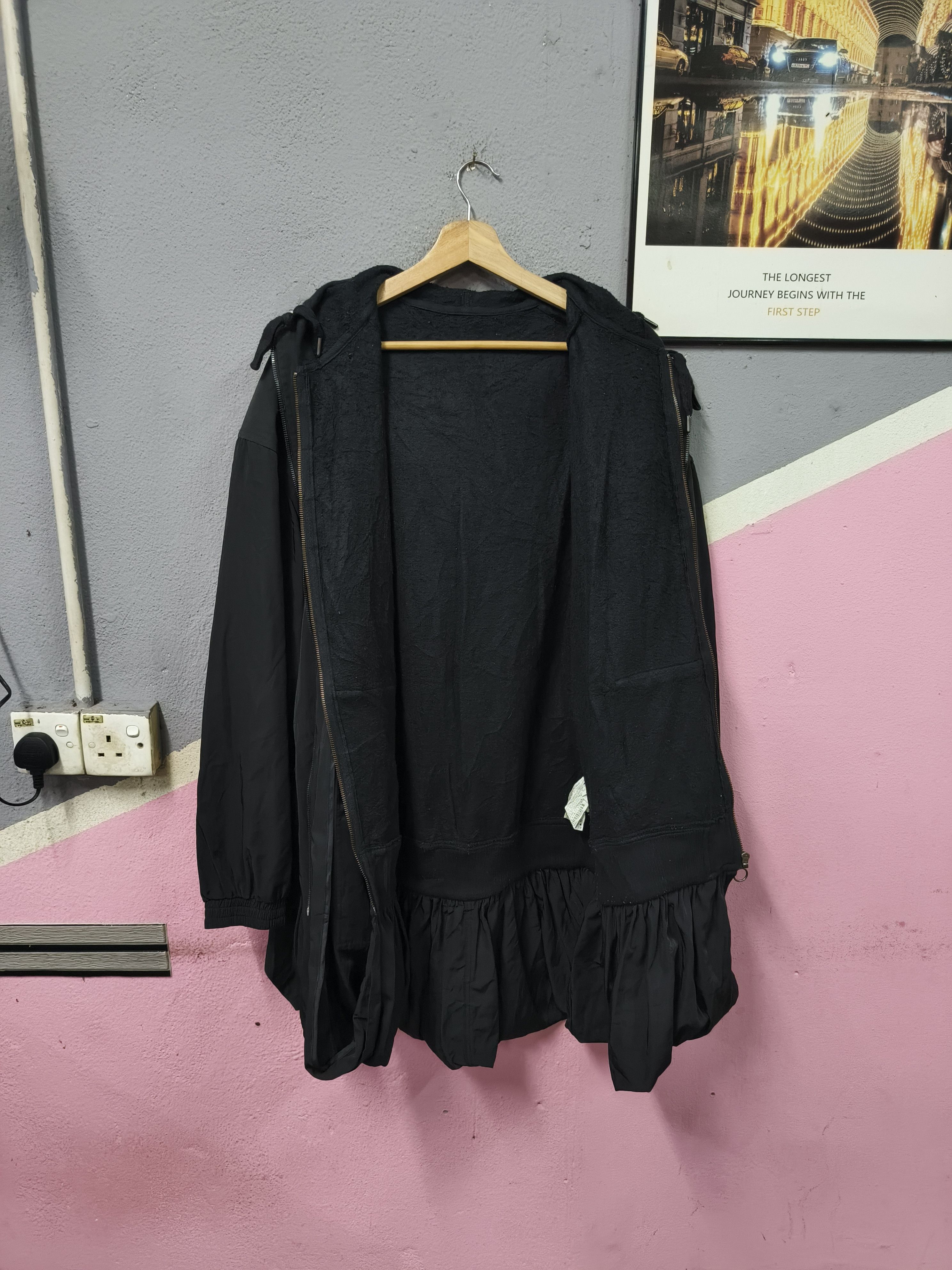 Zara ZARA MAN BLACK PARKA JACKET HOODED Size US L / EU 52-54 / 3 - 3 Thumbnail
