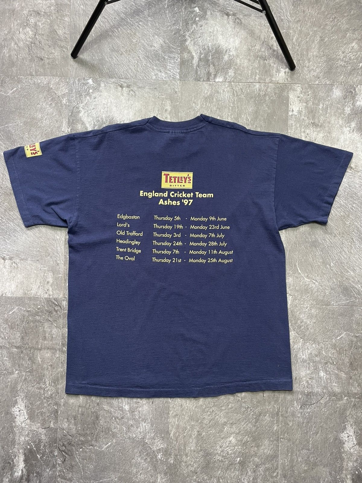 Vintage Vintage 1997 Ashes Cricket England v Australia T-Shirt XL Size US XL / EU 56 / 4 - 5 Thumbnail