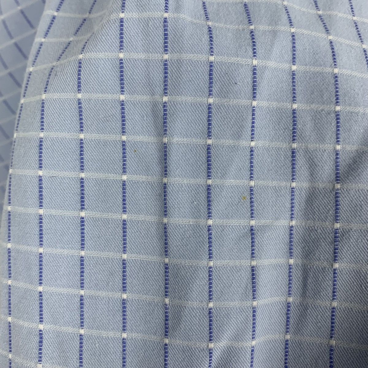 Yves Saint Laurent Vintage Yves Saint Laurent Plaid Shirt Long Sleeve Size XL Size US XL / EU 56 / 4 - 20 Thumbnail