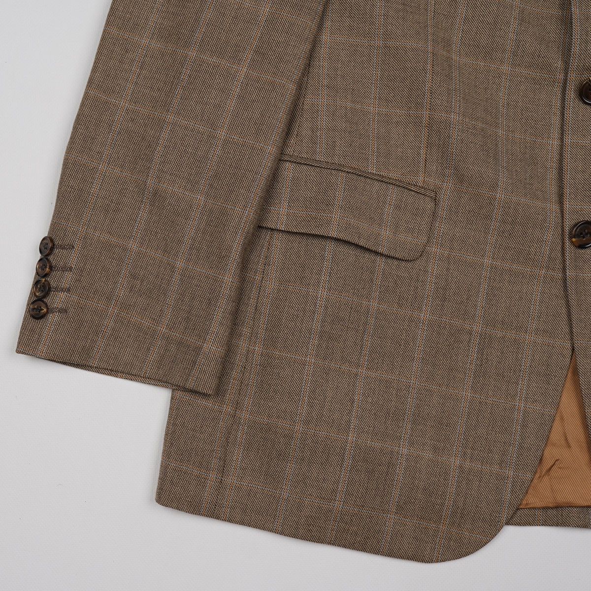 Barbour Barbour Wool Plaid Check Blazer Jacket Size 40R - 3 Thumbnail