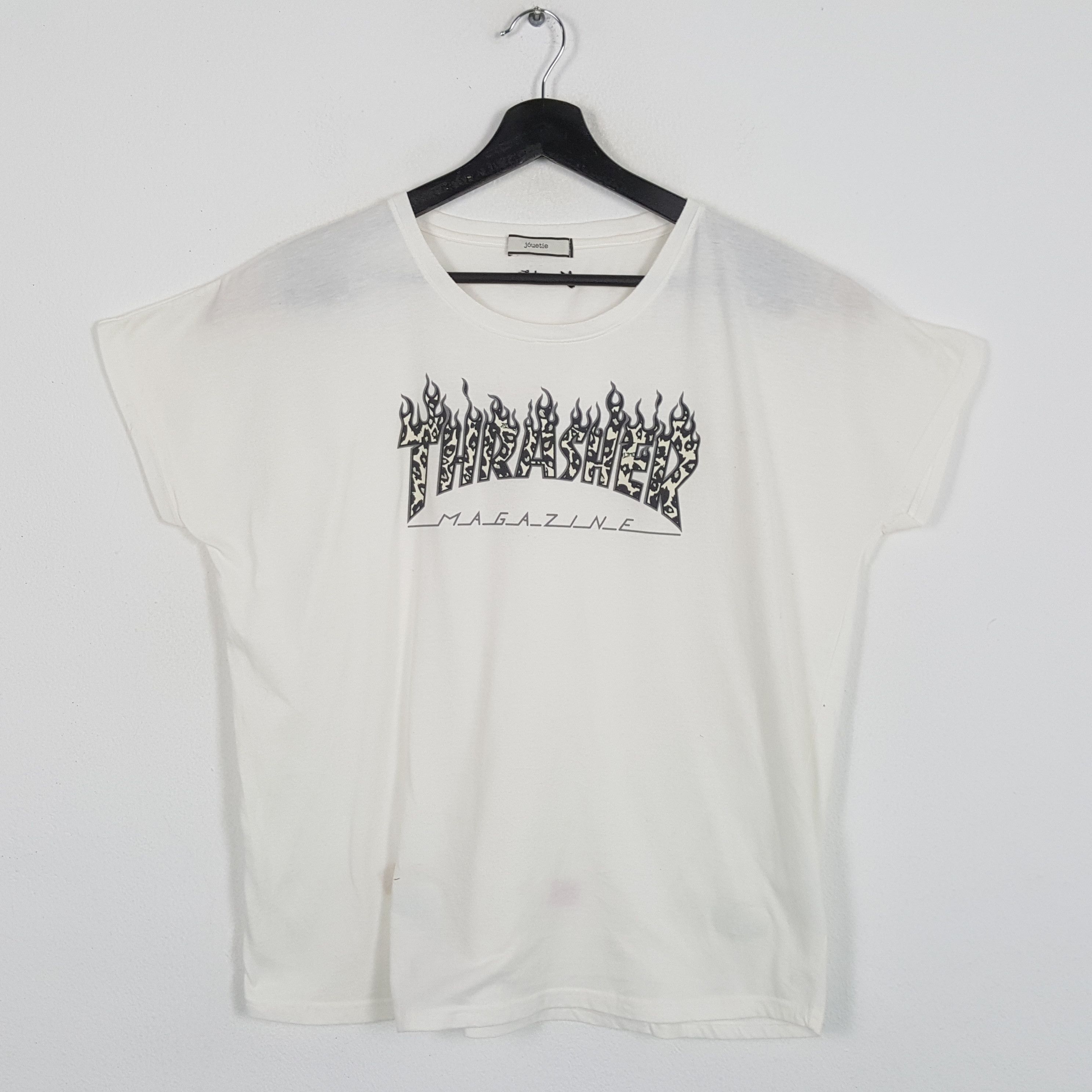 Thrasher × Vintage JOUETIE x THRASHER Magazine Skateboard Style Tshirt Size XL / US 12-14 / IT 48-50 - 1 Thumbnail