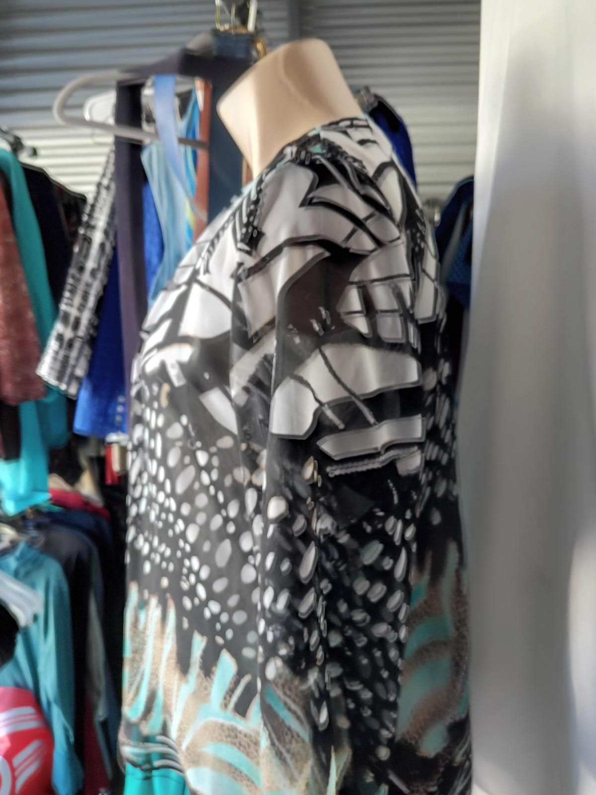 Chicos Chico's Stylish Sheer Kimono Jacket Size XS / US 0-2 / IT 36-38 - 2 Thumbnail