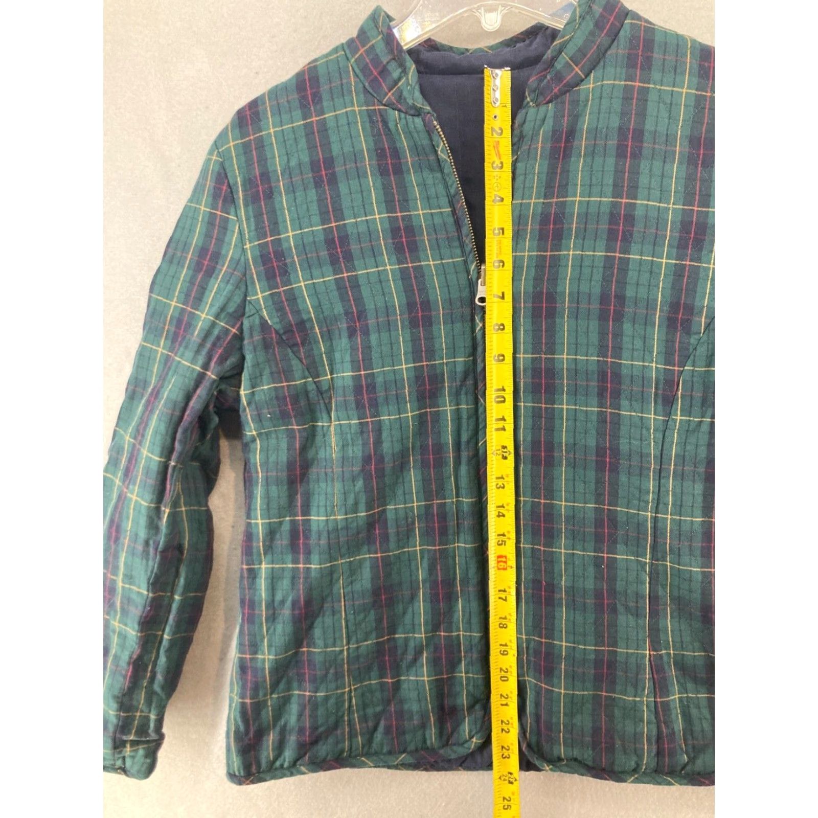 Pendleton Pendleton Womens Jacket Plaid Full Zip Lightweight M Blue Quilted Casual Fall Spring Women's Jacket Size M / US 6-8 / IT 42-44 - 4 Thumbnail