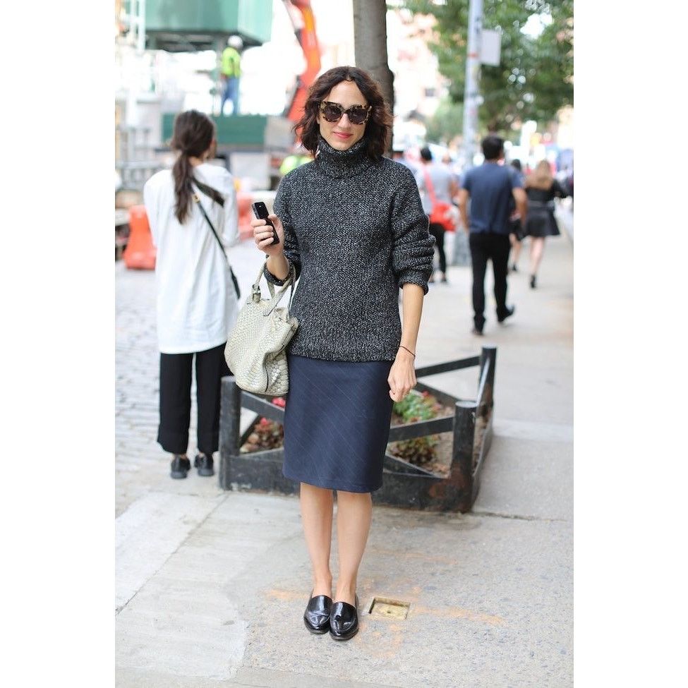 Marc Jacobs Marc by Marc Jacobs Y2K Indigo Wool Moto Zip Skirt Sz 12 Size 34" / US 12 / IT 48 - 7 Thumbnail