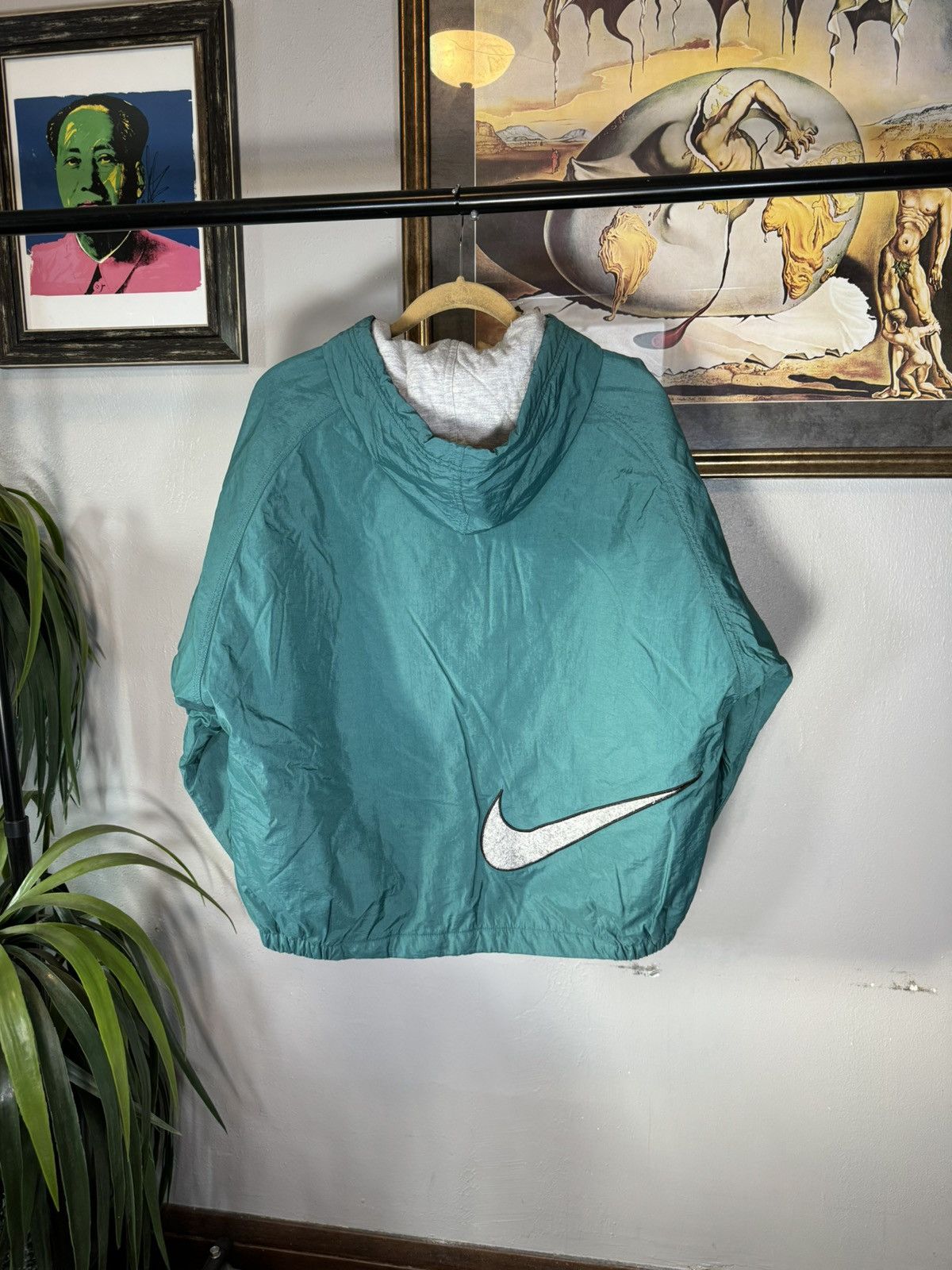 Nike × Vintage Vintage Nike Big Swoosh Jacket Size US M / EU 48-50 / 2 - 2 Thumbnail