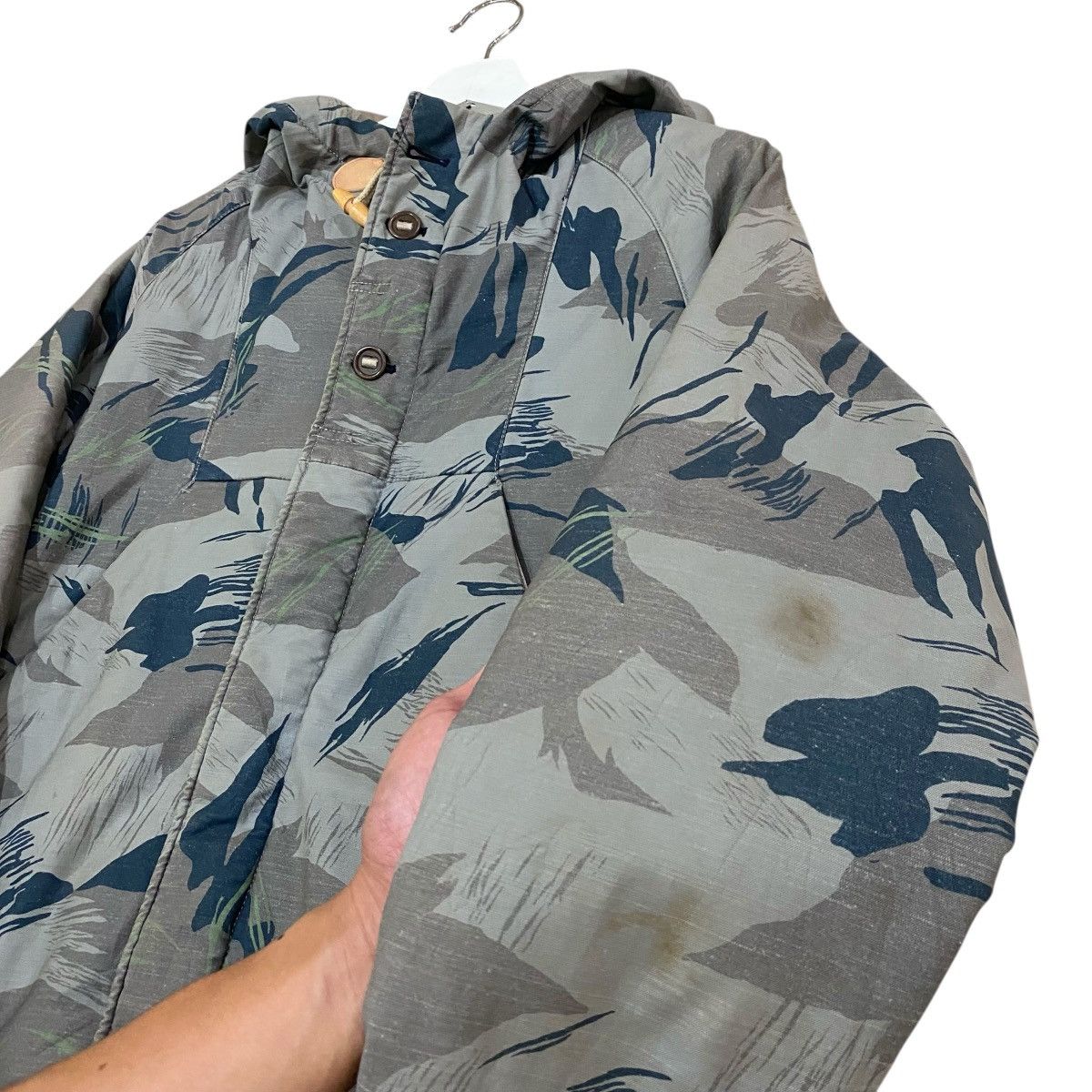 R.Newbold VINTAGE R.NEWBOLD CAMOUFLAGE OUTDOORS JACKET Size US M / EU 48-50 / 2 - 8 Thumbnail