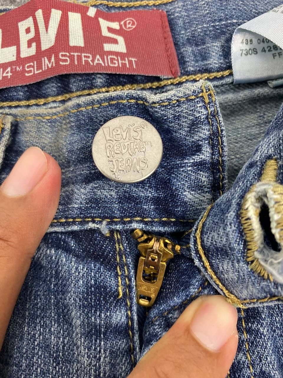 Levi's vintage levis 514 slim straight distressed denim Size US 28 / EU 44 - 10 Thumbnail