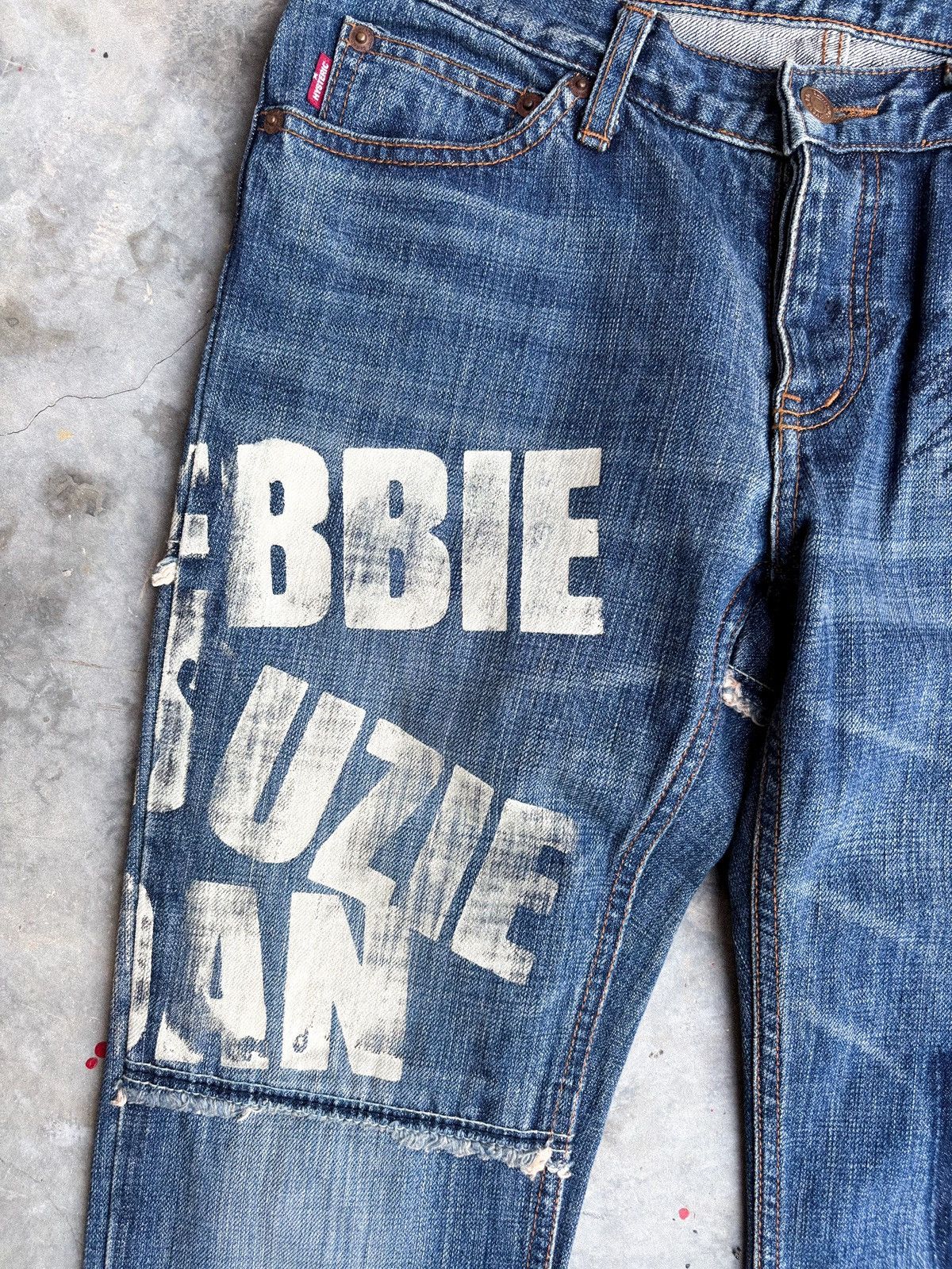 Hysteric Glamour Hysteric Glamour Debbie Suzie Joan Flare Denim Size US 31 - 3 Thumbnail