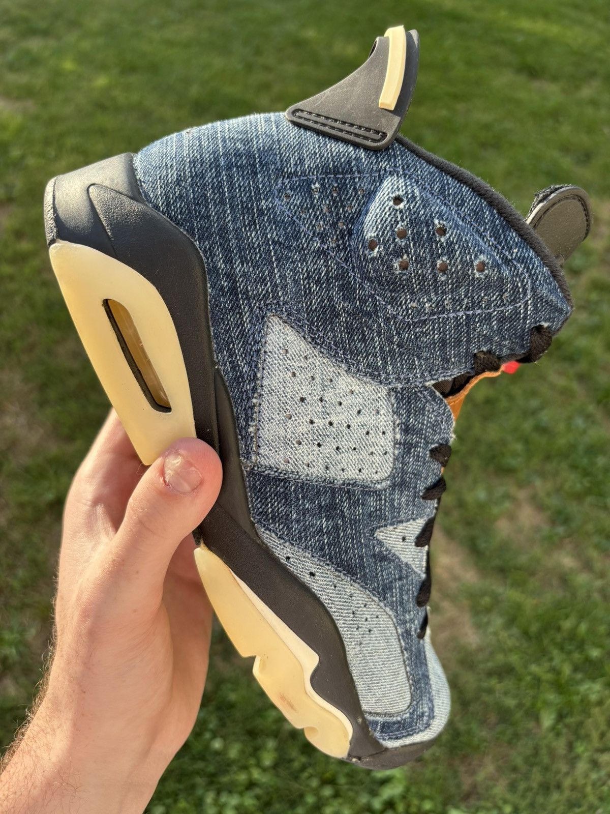 Jordan Brand Air Jordan 6 Retro Washed Denim 2019 Size 8 Size US 8 / EU 41 - 1 Thumbnail