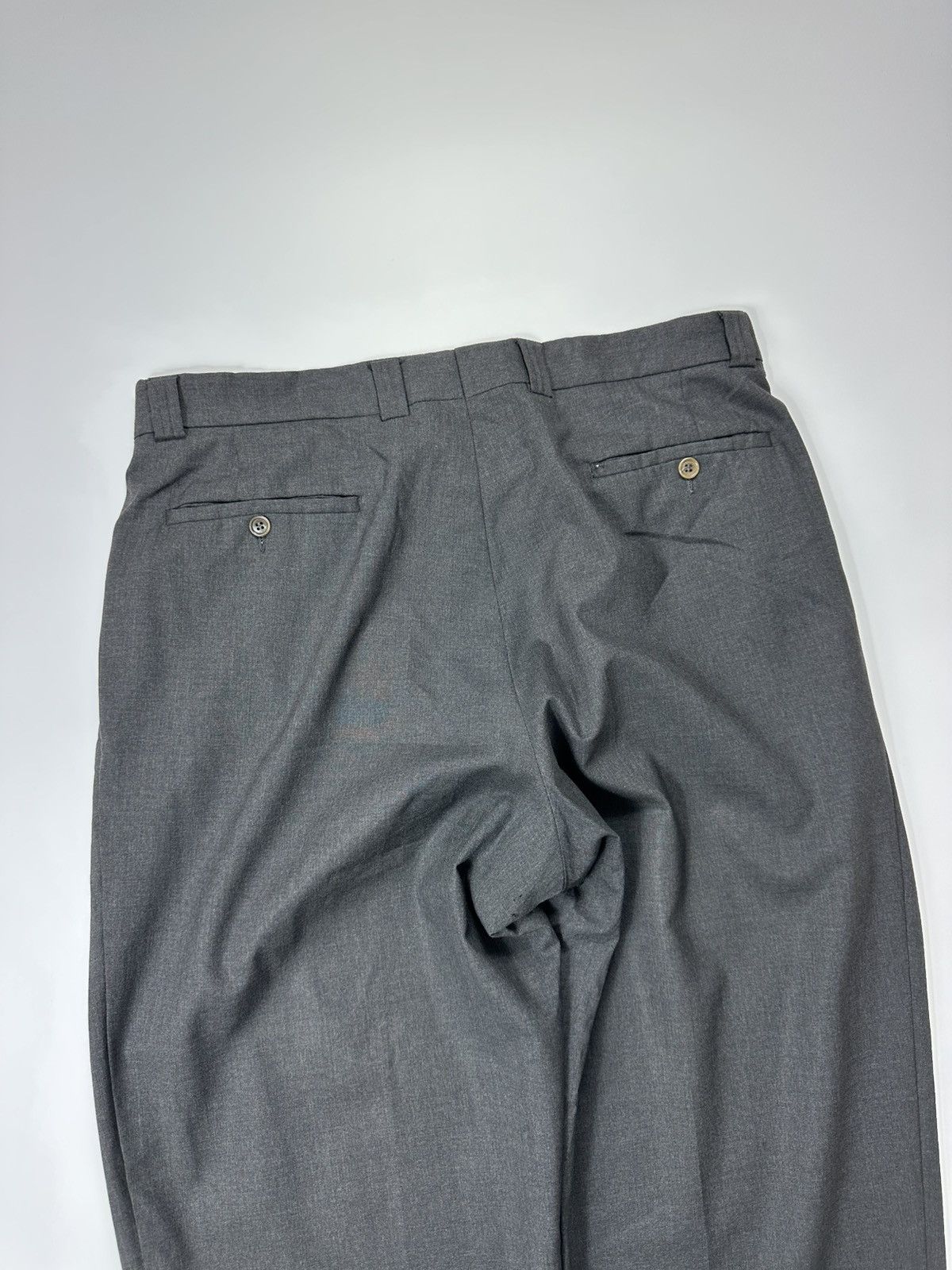 Valentino Vintage UOMO Valentino Wool Pants Classic Black Size US 34 / EU 50 - 13 Thumbnail
