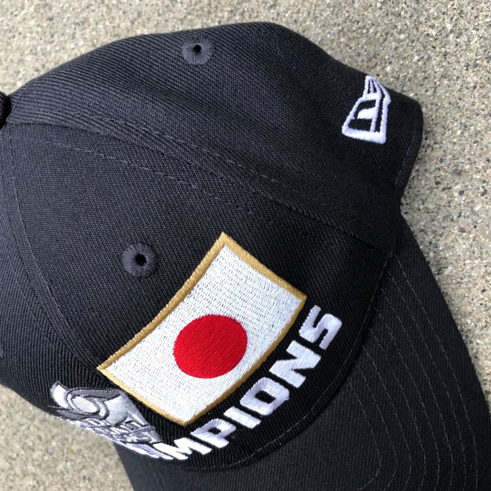 New Era NEW ERA 2023 World Baseball Classic Japan Champions Hat Men's Black 9Forty Size ONE SIZE - 3 Thumbnail