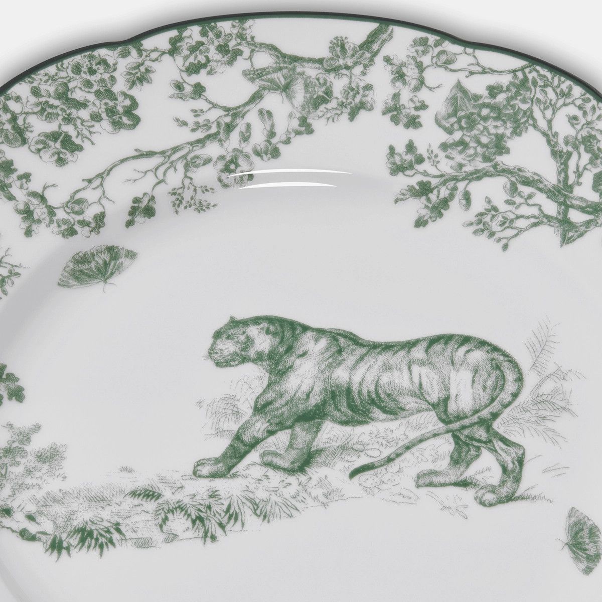Dior o1bcso1str0225 Size:OS/ Dessert Plate in Linden Green Size ONE SIZE - 3 Thumbnail