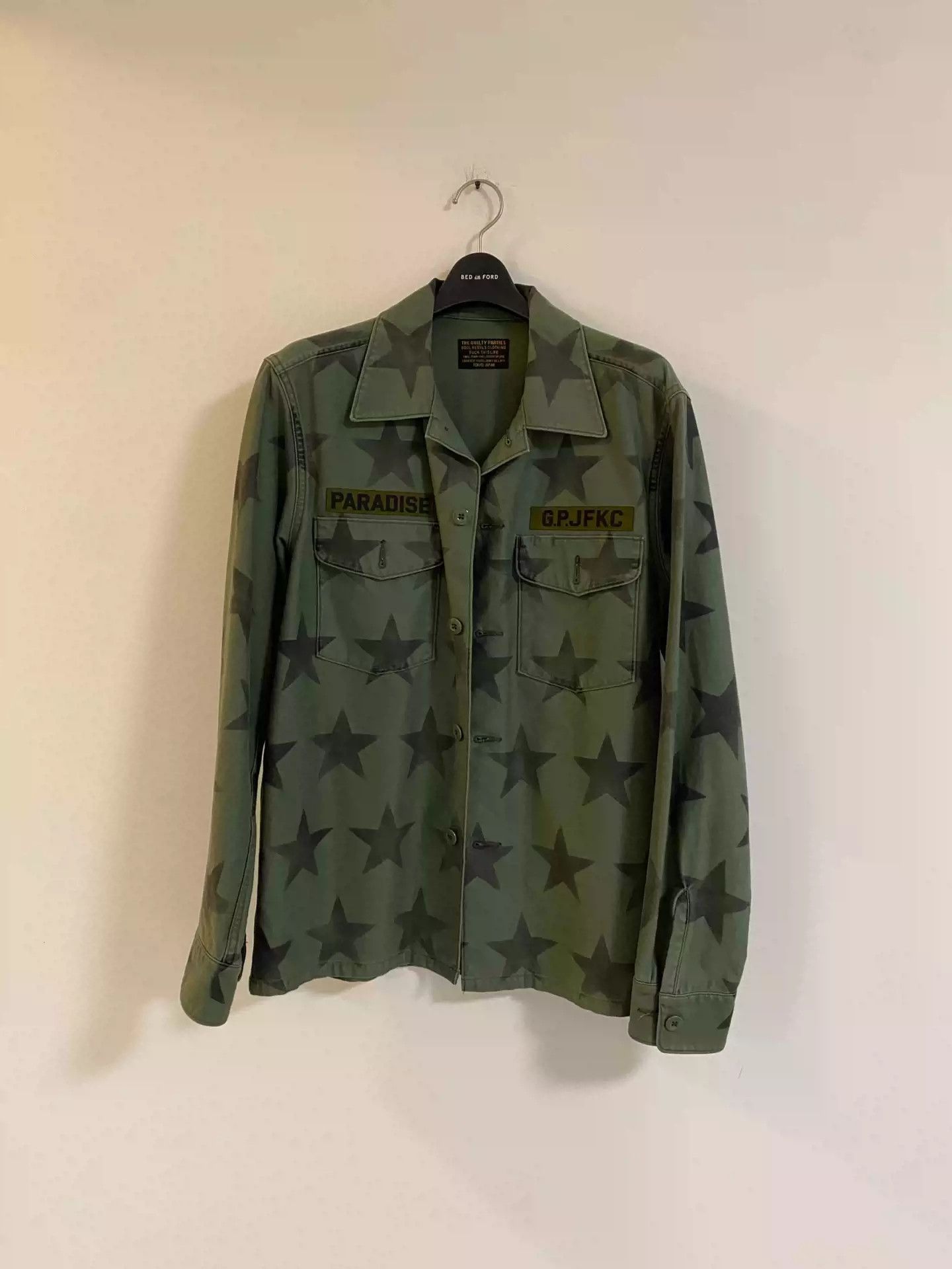 Wacko maria army jacket shirt 20ss L