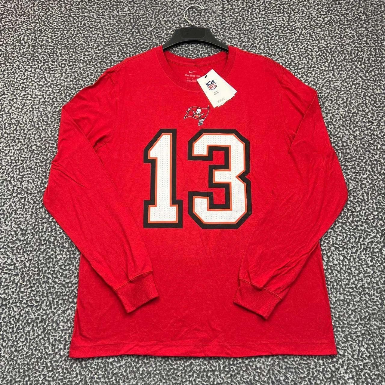 Nike Nike Shirt Men Tampa Bay Buccaneers Evans #13 Cotton New L Size US L / EU 52-54 / 3 - 1 Thumbnail
