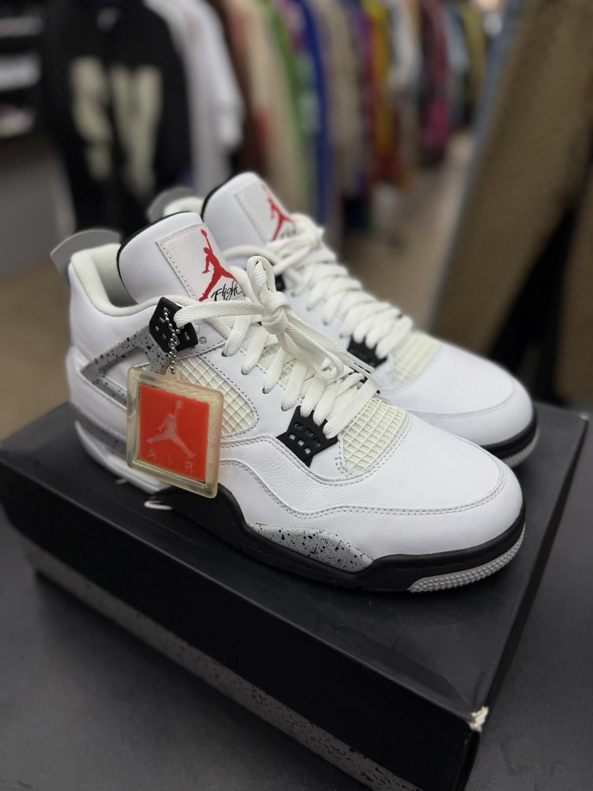 Jordan Brand Size 11.5 - Jordan 4 Retro OG Mid White Cement 2016 NEW Size US 11.5 / EU 44-45 - 5 Thumbnail