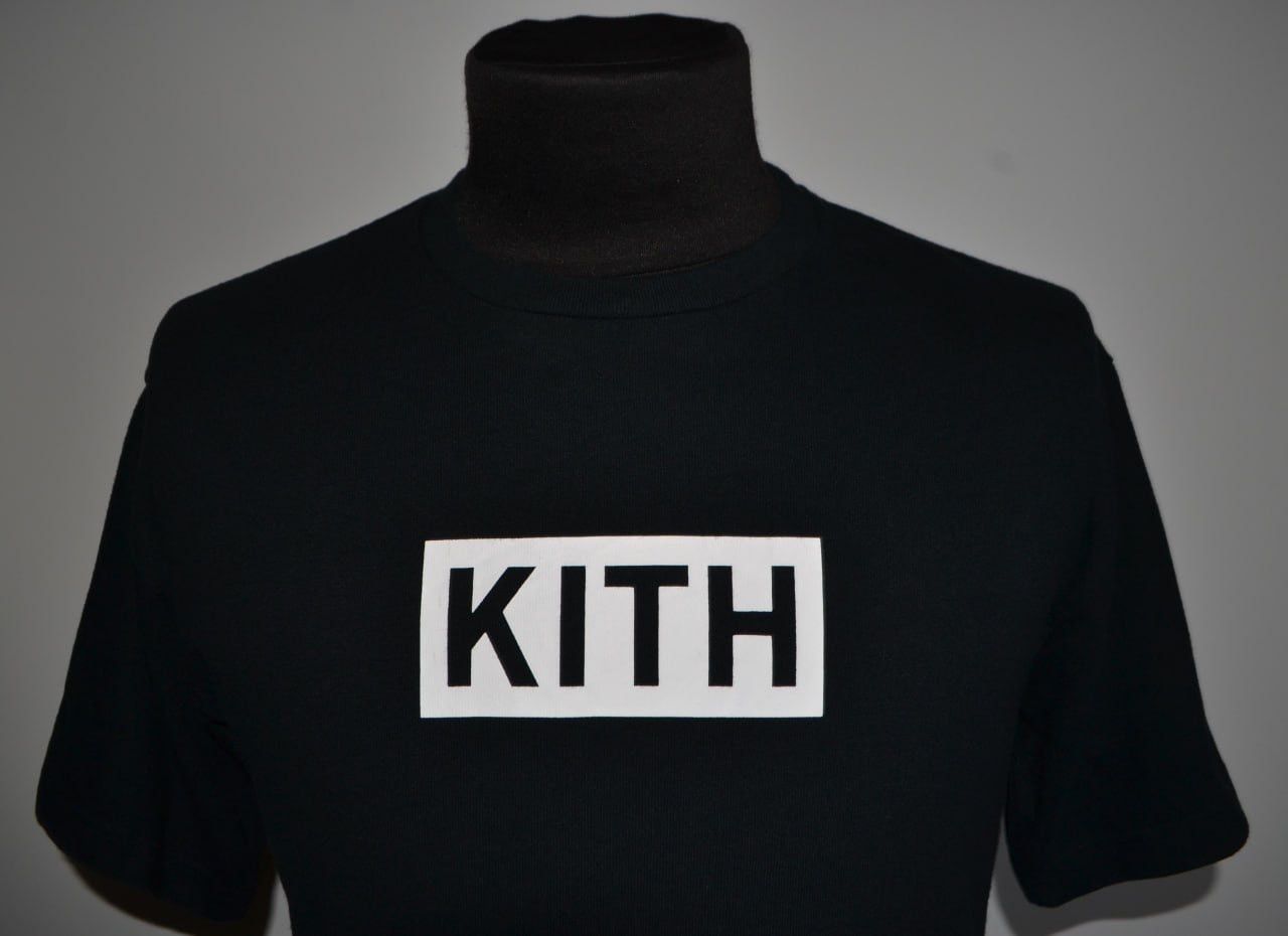 Kith Kith Box Logo Tee Heavy Cotton T-shirt Black size L Size US L / EU 52-54 / 3 - 2 Thumbnail