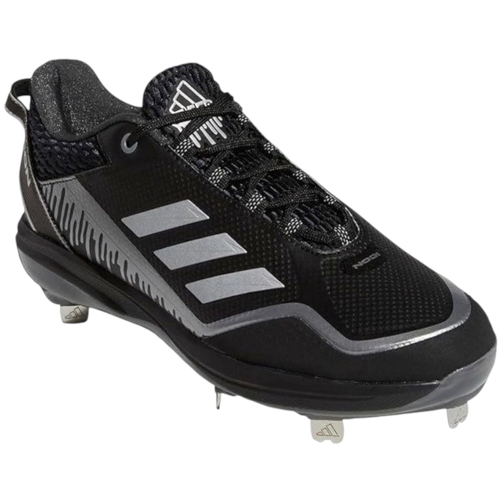 Adidas Adidas Icon 7 Dripped Out Metal Baseball Cleats Black Men's Size US 15 / EU 48 - 8 Thumbnail